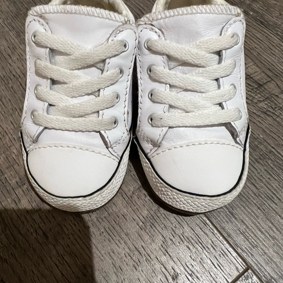 Converse chuck Taylor crib shoe leather - Picture 2 of 6